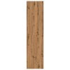 vidaXL Šatní skříň dub artisan 100 x 50 x 200 cm kompozitní dřevo