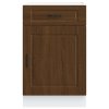 vidaXL Kuchyňská spodní skříňka "Porto" hnědý dub kompozitní dřevo