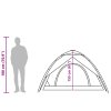 vidaXL Kempingový stan kupole 5 osob bílý zatemňovací rychloupínací