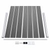 vidaXL Set plotových dílců WPC 353 x 146 cm šedý