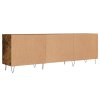 vidaXL TV skříňka kouřový dub 150 x 30 x 50 cm kompozitní dřevo