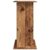 vidaXL Stojan na akvárium old wood 81 x 36 x 73 cm kompozitní dřevo