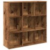 vidaXL Knihovna old wood 98 x 29 x 97,5 cm