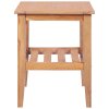 vidaXL Konferenční stolek 40 x 40 x 50 cm čtvercový masivní teak