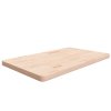 vidaXL Koupelnová deska 100 x 60 x 4 cm neošetřené masivní dřevo