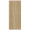 vidaXL Příborník dub sonoma 102 x 33 x 75 cm kompozitní dřevo