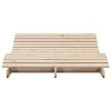 vidaXL Zahradní lehátko 205 x 110 x 31,5 cm masivní borové dřevo