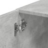 vidaXL Úložná skříňka betonově šedá 40x42,5x225 cm kompozitní dřevo