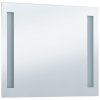vidaXL Koupelnové nástěnné zrcadlo s LED osvětlením 60 x 50 cm
