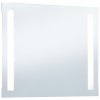 vidaXL Koupelnové nástěnné zrcadlo s LED osvětlením 60 x 50 cm