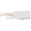 vidaXL Postel bez matrace bílá 140 x 200 cm masivní borovice