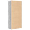 vidaXL Skříň highboard šedá sonoma 80 x 42,5 x 185 cm kompozitní dřevo