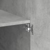 vidaXL Skříň highboard betonově šedá 80x42,5x185 cm kompozitní dřevo