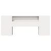 vidaXL Čelo postele s úložným prostorem bílé 200 cm masivní borovice