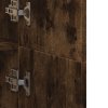vidaXL Skříň highboard kouřový dub 70 x 35 x 180 cm kompozitní dřevo
