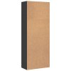 vidaXL Skříň highboard černá 70 x 35 x 180 cm kompozitní dřevo