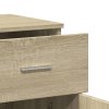 vidaXL Příborník dub sonoma 79 x 38 x 80 cm kompozitní dřevo