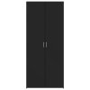 vidaXL Skříň highboard černá 70 x 42,5 x 185 cm kompozitní dřevo