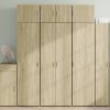 vidaXL Skříň highboard dub sonoma 70 x 42,5 x 185 cm kompozitní dřevo