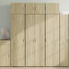 vidaXL Skříň highboard dub sonoma 70 x 42,5 x 185 cm kompozitní dřevo