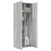 vidaXL Skříň highboard šedá sonoma 70 x 42,5 x 185 cm kompozitní dřevo