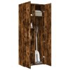 vidaXL Skříň highboard kouřový dub 70 x 42,5 x 185 cm kompozitní dřevo