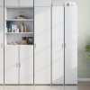 vidaXL Skříň highboard bílá 40 x 42,5 x 185 cm kompozitní dřevo