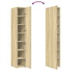 vidaXL Skříň highboard dub sonoma 30 x 42,5 x 185 cm kompozitní dřevo
