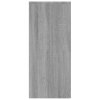 vidaXL Příborník šedý sonoma 102 x 33 x 75 cm kompozitní dřevo