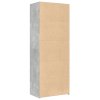vidaXL Skříň highboard betonově šedá 70x42,5x185 cm kompozitní dřevo
