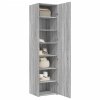 vidaXL Skříň highboard šedá sonoma 45 x 42,5 x 185 cm kompozitní dřevo