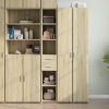 vidaXL Skříň highboard dub sonoma 30 x 42,5 x 185 cm kompozitní dřevo