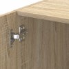 vidaXL Úzká úložná skříňka dub sonoma 30x42,5x225 cm kompozitní dřevo