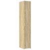 vidaXL Úzká úložná skříňka dub sonoma 30x42,5x225 cm kompozitní dřevo