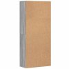 vidaXL Skříň highboard šedá sonoma 80 x 35 x 180 cm kompozitní dřevo