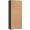 vidaXL Skříň highboard černá 80 x 35 x 180 cm kompozitní dřevo