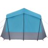 vidaXL Kempingový stan kabinový pro 5 osoby modrý nepromokavý