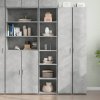 vidaXL Skříň highboard betonově šedá 40 x 41 x 185 cm kompozitní dřevo