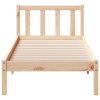 vidaXL Prodloužený rám postele bez matrace 100 x 210 cm masiv borovice
