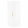vidaXL Skříň highboard bílá s vysokým leskem 34,5x34x180 cm kompozit