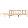 vidaXL Prodloužený rám postele bez matrace 200 x 220 cm masiv borovice