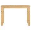 vidaXL Jídelní stůl Corona 112 x 60 x 75 cm masivní borové dřevo