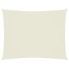 vidaXL Stínící plachta oxfordská látka obdélníková 5 x 7 m krémová