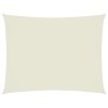 vidaXL Stínící plachta oxfordská látka obdélníková 6 x 8 m krémová