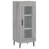 vidaXL Skříň highboard šedá sonoma 34,5 x 34 x 180 cm kompozitní dřevo