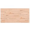 vidaXL Stolní deska 100 x 50 x 2,5 cm obdélníková masivní bukové dřevo
