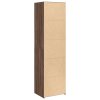 vidaXL Skříň highboard hnědý dub 50 x 41 x 185 cm kompozitní dřevo