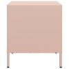 vidaXL Noční stolky 2 ks růžové 35 x 39 x 43,5 cm ocel