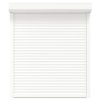 vidaXL Předokenní roleta hliníková 110 x 130 cm bílá