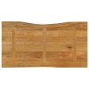 vidaXL Stolní deska 120 x 60 x 2,5 cm živá hrana mangovníkové dřevo
